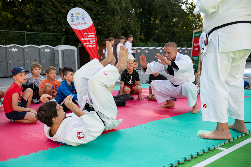 Utrinki prvega ljubljanskega festivala športa