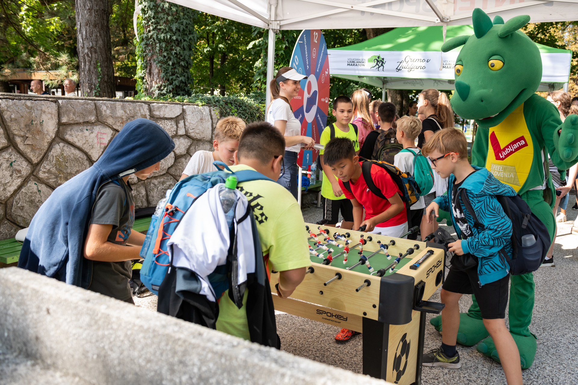 Utrinki prvega ljubljanskega festivala športa