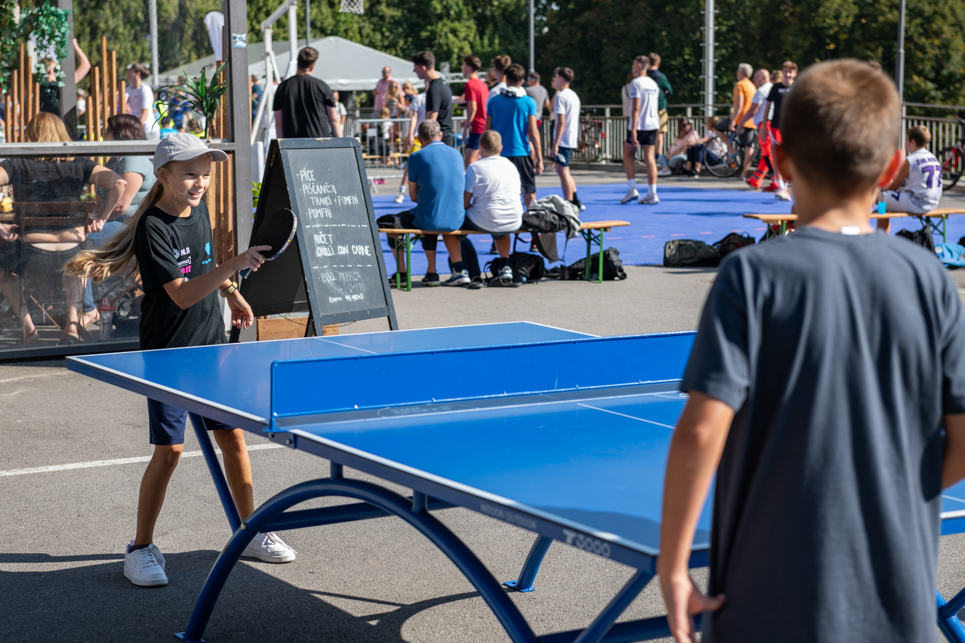 Utrinki prvega ljubljanskega festivala športa