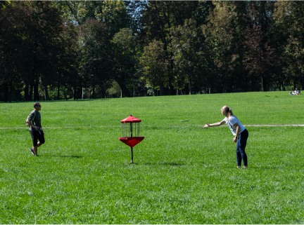 DISK GOLF IN DODGEBEE